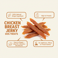 Talis Treats Chicken Breast Jerky dog treats, 6 oz bag