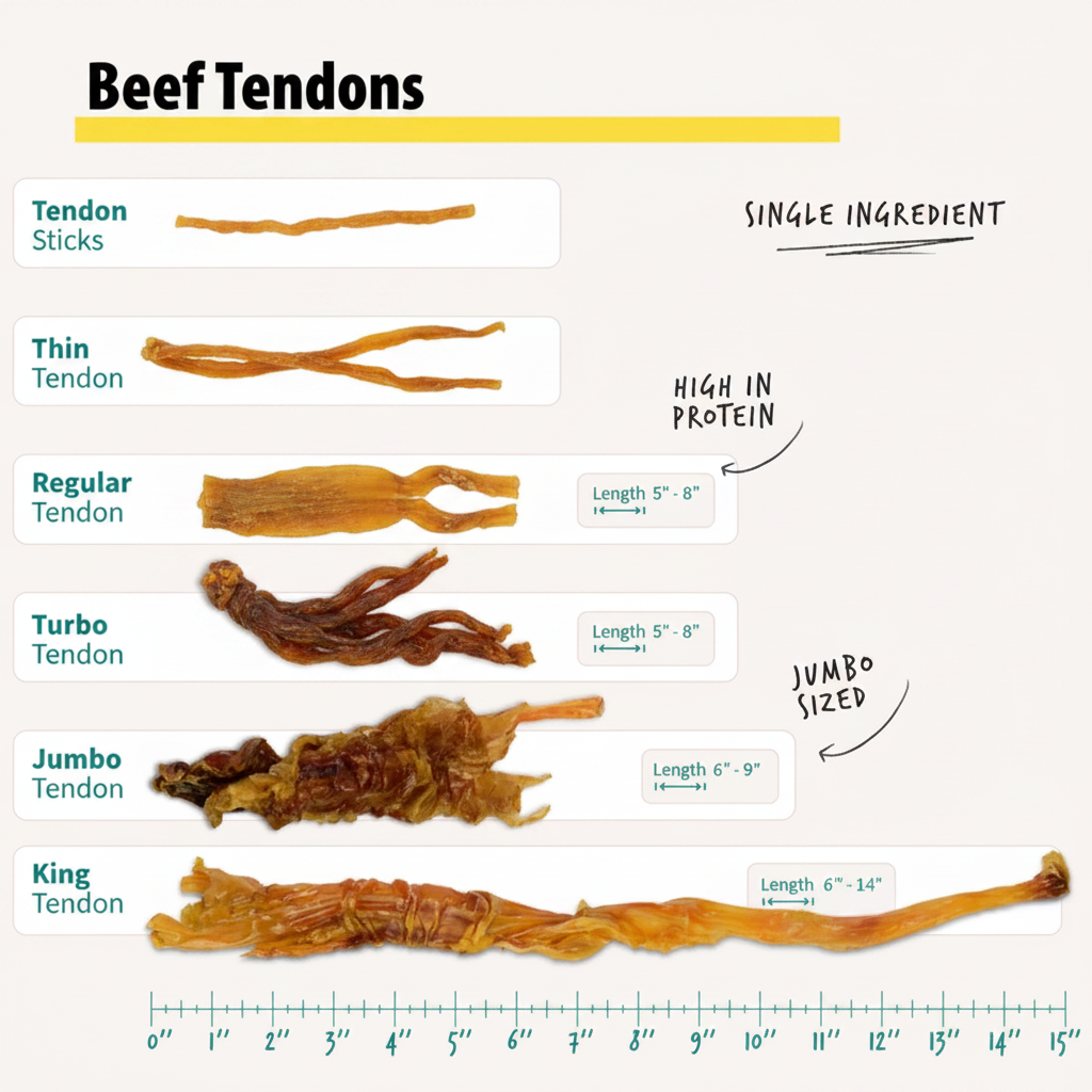Tendon Sticks Mix Dog Treats - Healthy Chews for Happy Pets