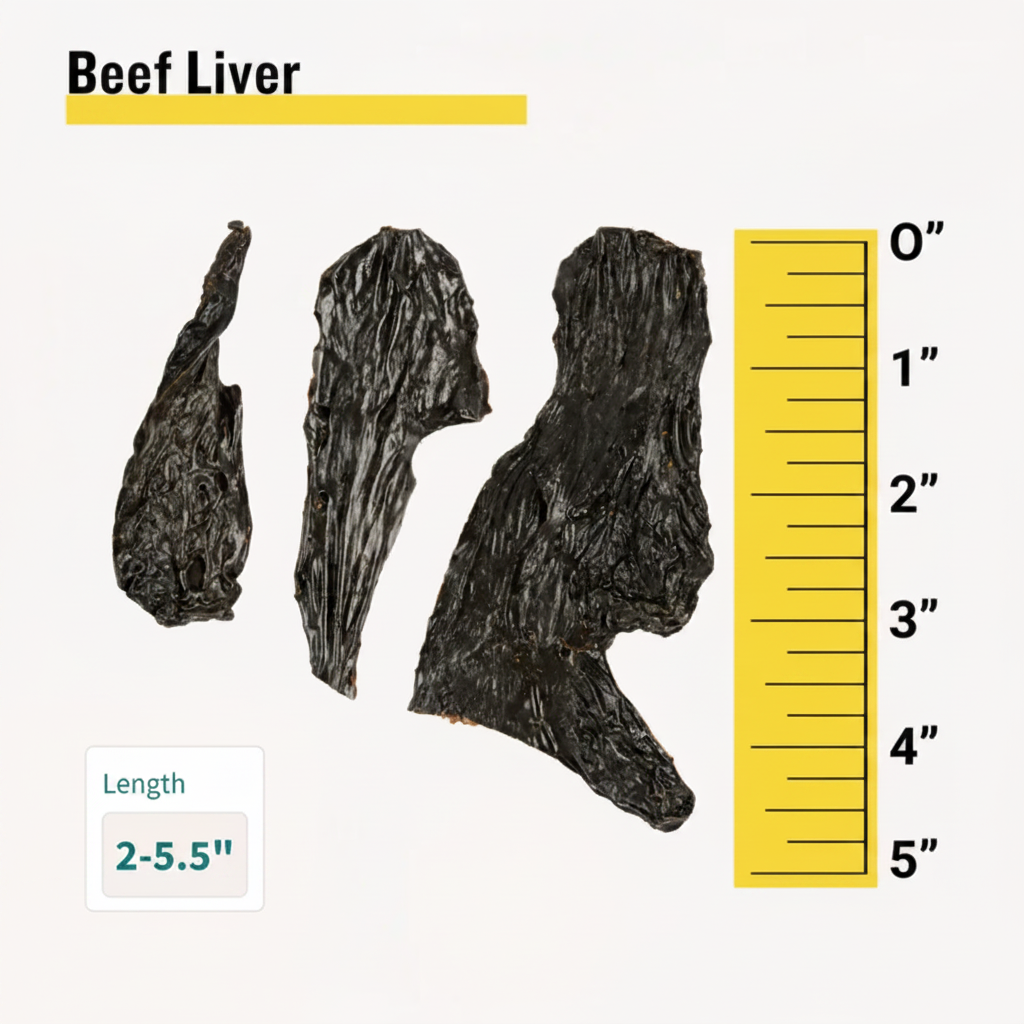 Premium Beef Liver Dog Treats - 6oz of Pure Goodness for Your Pup