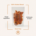 Talis Treats Chicken Breast Jerky Dog Treats 6 oz bag