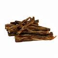 Braided pig pizzle dog treats, 6-inch, 6 count.